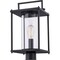 Quoizel Garrett Outdoor Post Lantern GRE9009MBK - alternate 2